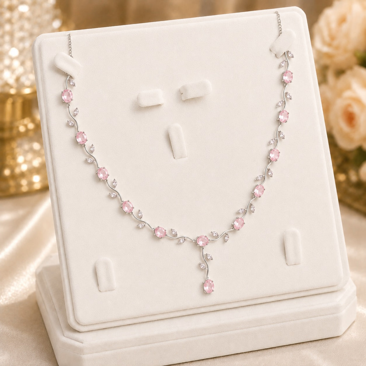 Luminous Tulip Necklace (Adjustable)