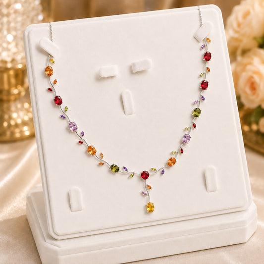 Luminous Tulip Necklace (Adjustable)