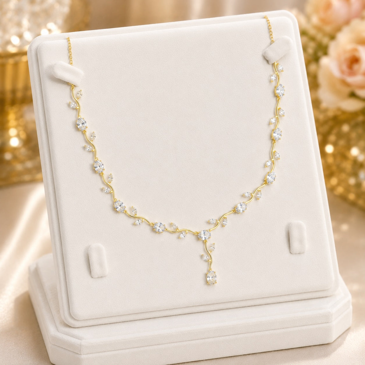 Luminous Tulip Necklace (Adjustable)